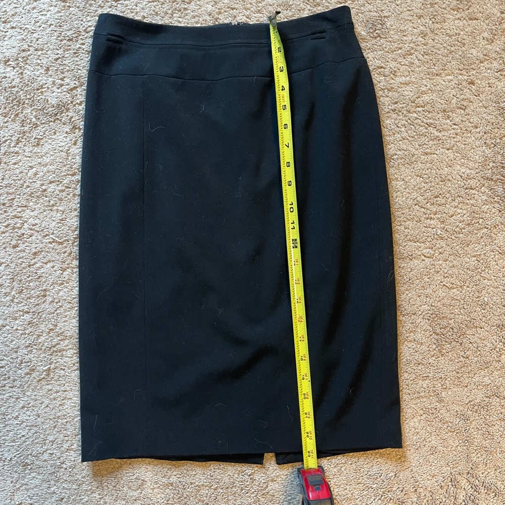 WHBM Black Pencil Skirt
